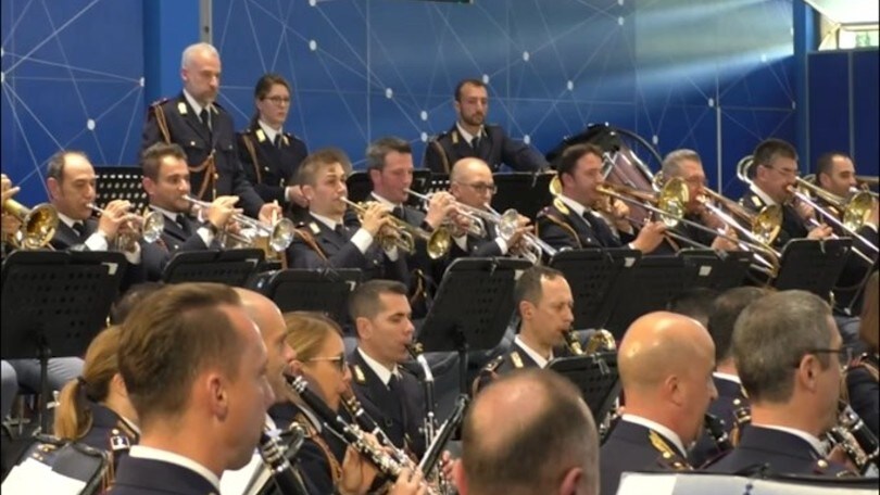 La Nazionale al concerto della Polizia di Stato