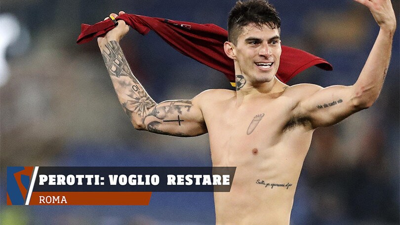 Perotti: "Niente Boca, voglio rimanere alla Roma"