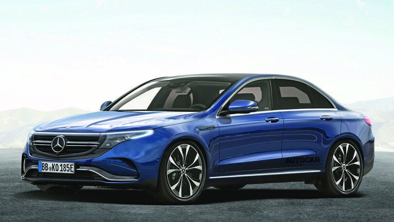 Mercedes EQE, ecco la stella che sfida Tesla