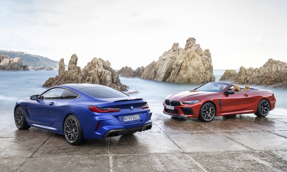 BMW M8: tutte le immagini