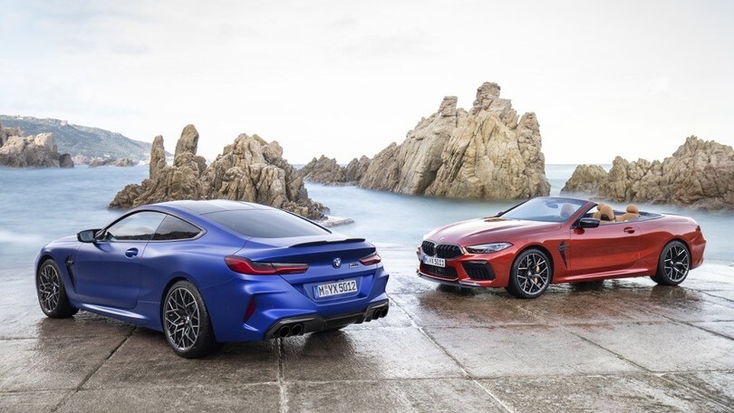 BMW M8: tutte le immagini