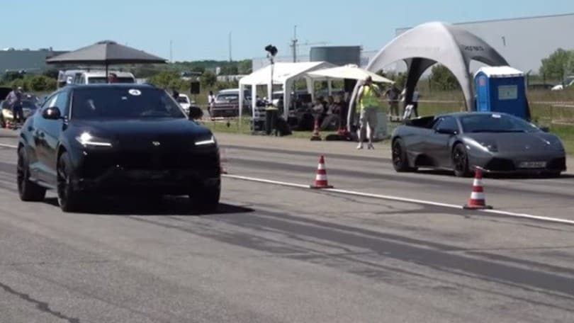 Lamborghini: gara di velocità tra Murcielago e Urus VIDEO