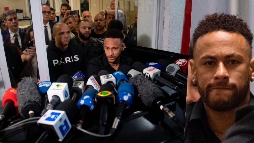 Neymar interrogato in Brasile per le accuse di stupro