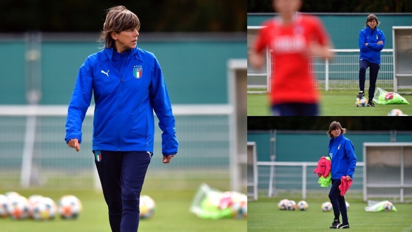 Mondiali di calcio femminile, l'Italia si allena sotto gli occhi vigili di Milena Bertolini