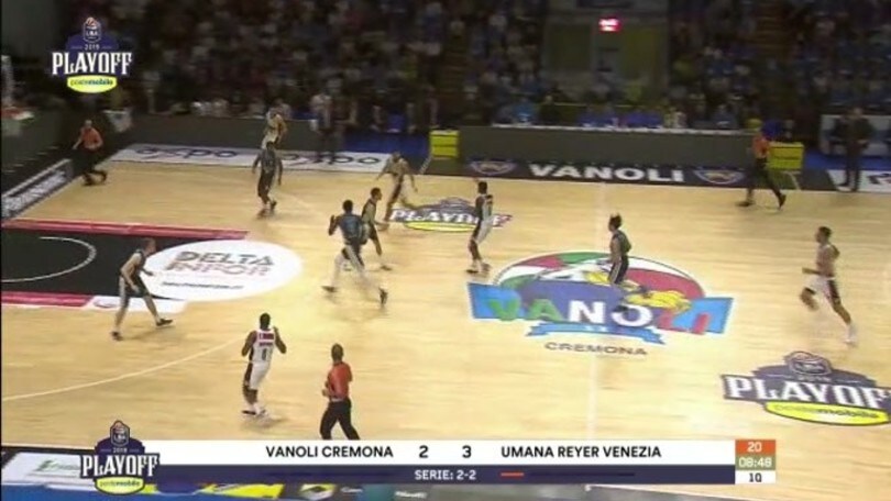 Vanoli Cremona - Umana Reyer Venezia 69-79