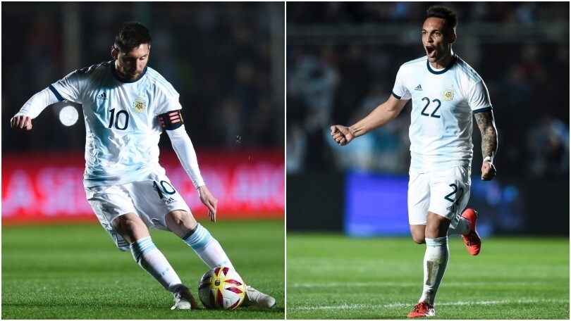 Argentina, manita al Nicaragua: Messi e Lautaro Martinez mattatori della sfida