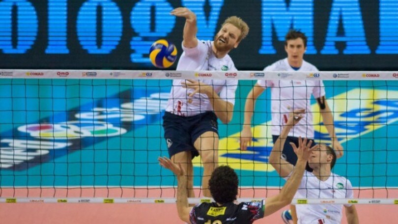 Il gigante Alberto Elia alla Top Volley