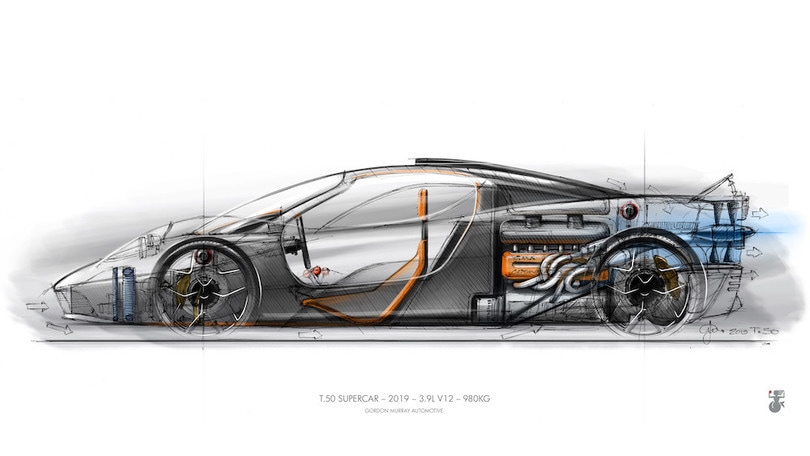 Murray T.50, la supercar da 2.2 milioni di euro
