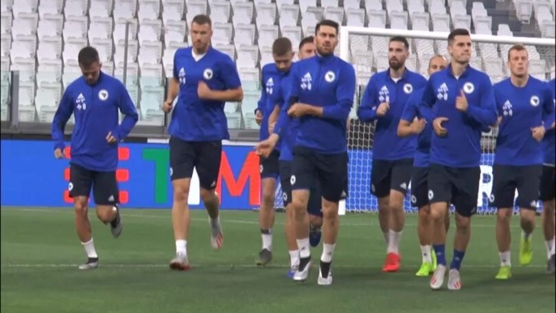 Bosnia, Pjanic e Dzeko al lavoro allo "Stadium"
