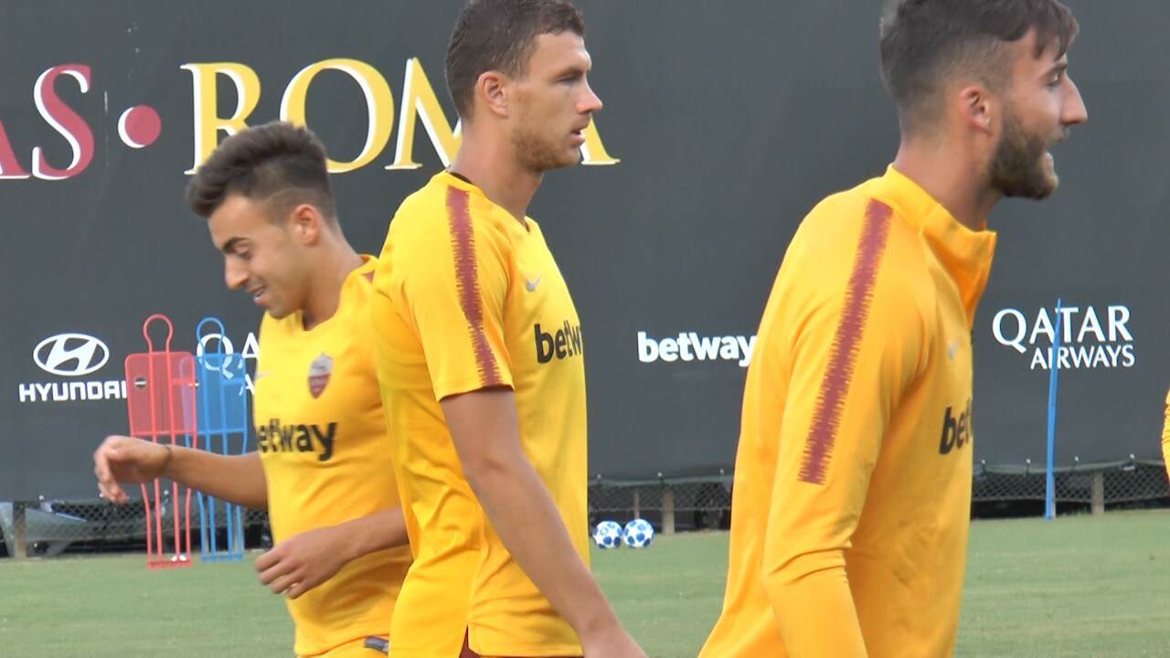 Roma, niente Tottenham per Dzeko: c'è l'Inter