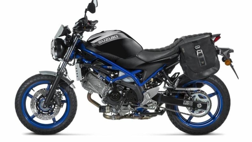 Suzuki, la SV 650 Scrambler 2.0 arriva solo in Francia