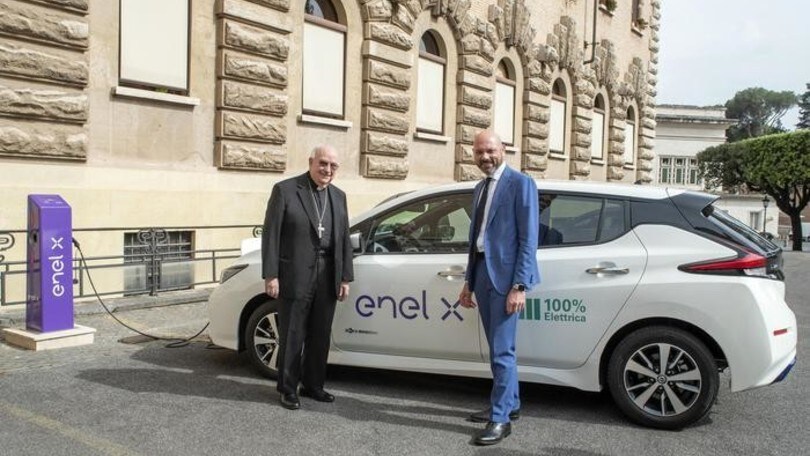 Auto elettriche: Enel installa 12 punti di ricarica in Vaticano