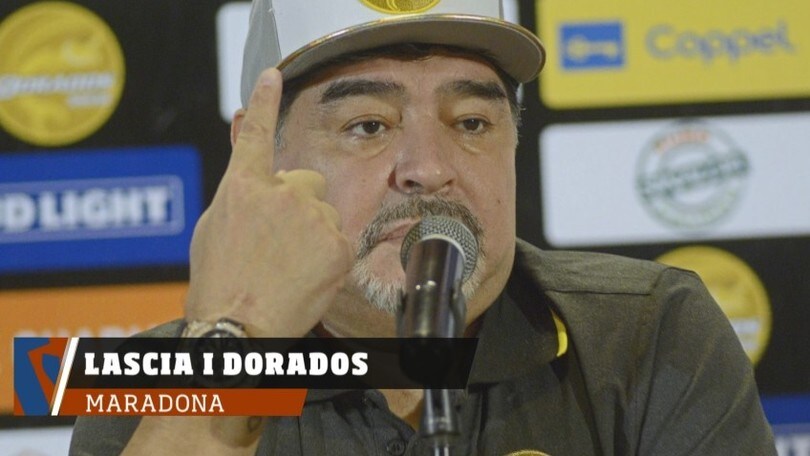 Maradona lascia i Dorados per motivi di salute