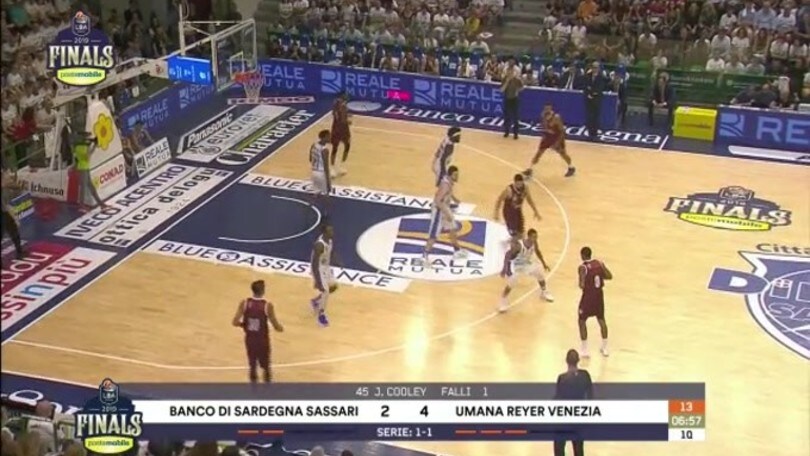 Banco di Sardegna Sassari - Umana Reyer Venezia 73-76