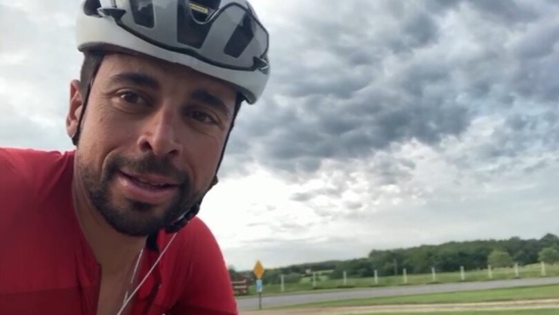 Omar Di Felice mantiene il podio nel Coast to Coast Usa e....