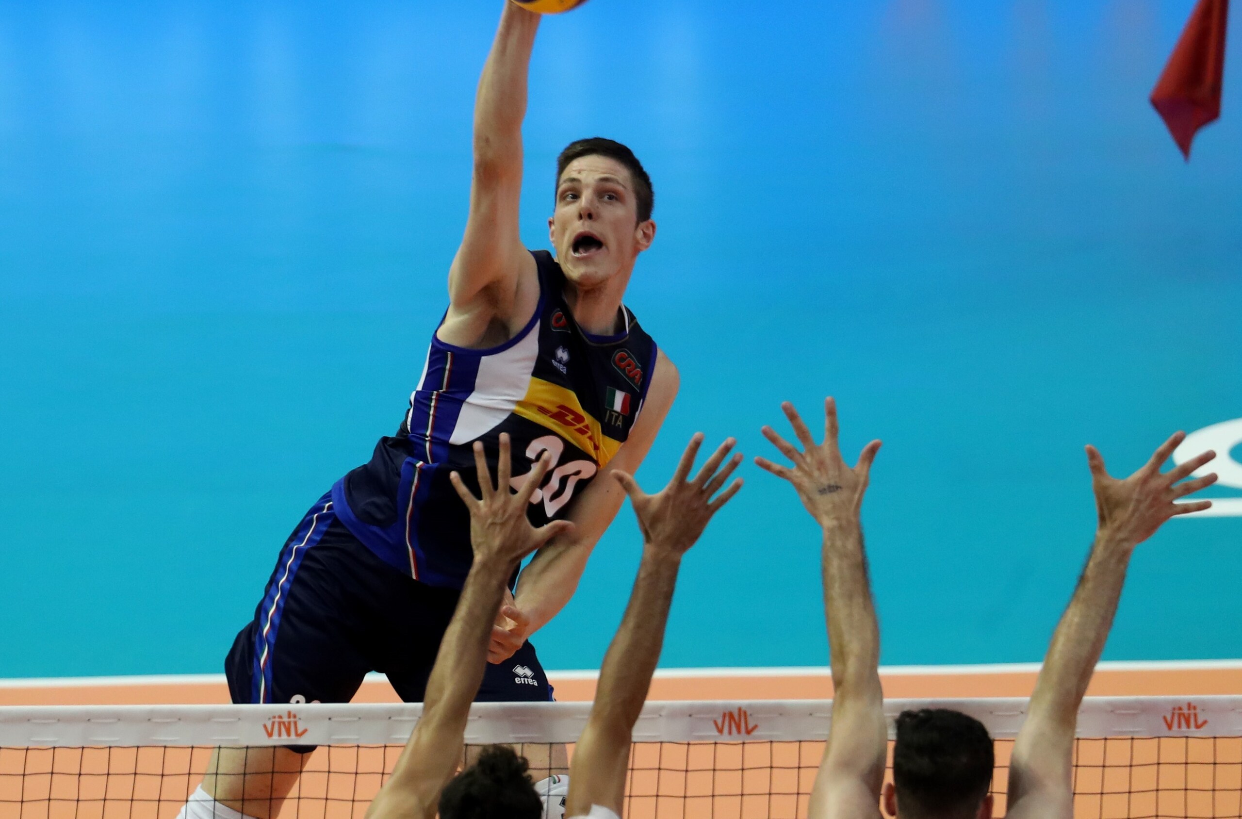 L'Italia supera l'Australia in quattro set