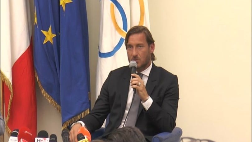 Totti: "Con Baldini nessun rapporto e mai ci sarà"