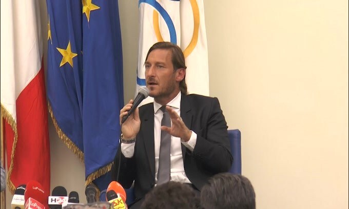 Totti su Ranieri: "Uomo vero"