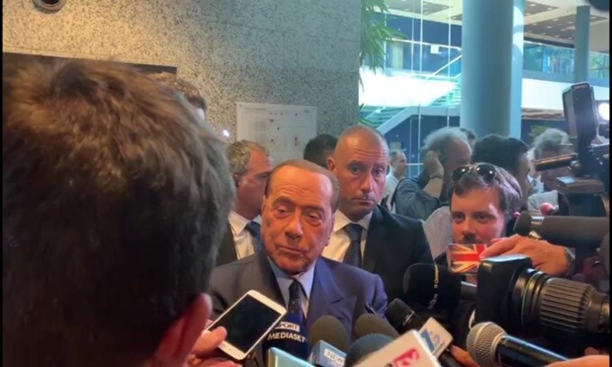 Berlusconi: "Giampaolo? Forse l'ho consigliato io"
