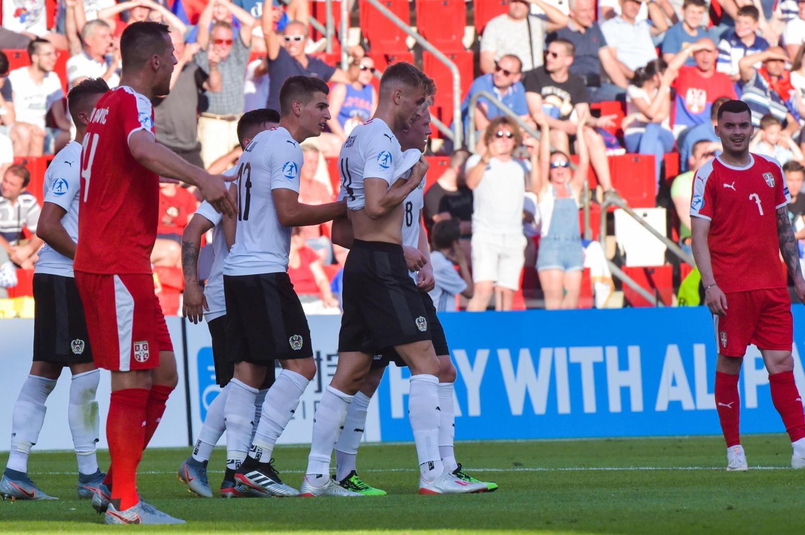 Europei U21, la Serbia di Lukic ko. Vince l'Austria 2-0. Germania sul velluto