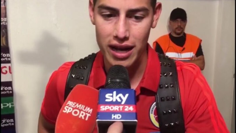 Mancano 10 milioni per James Rodriguez al Napoli