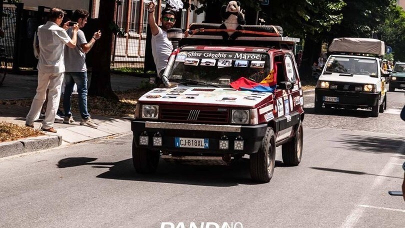 Panda a Pandino, il raduno che omaggio l'iconica auto