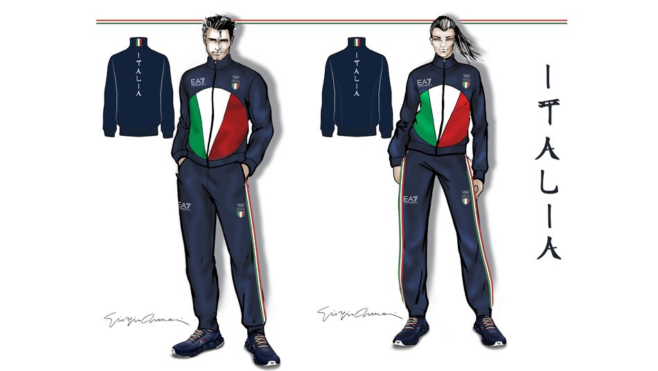 A Tokyo 2020 gli italiani vestiranno Armani