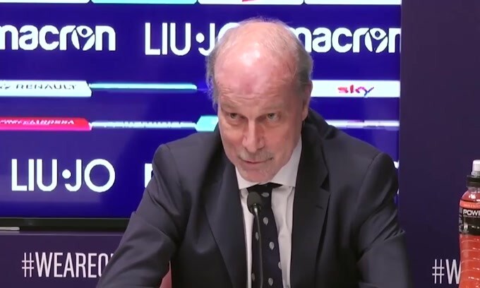Sabatini: "Soddisfatto di essere al Bologna"