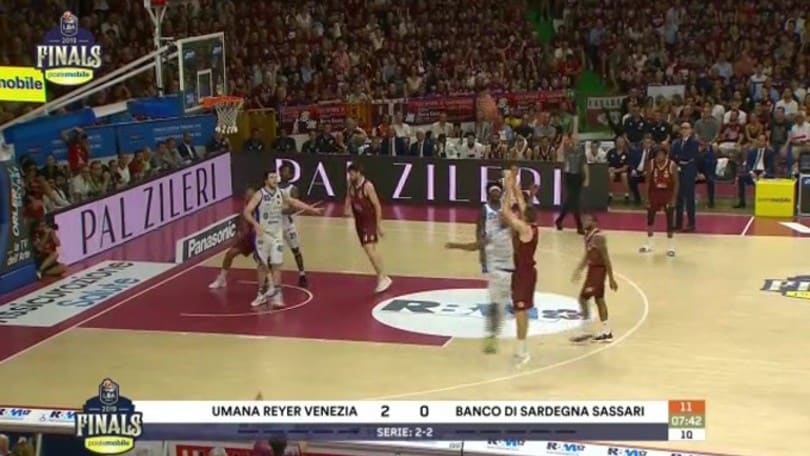 Umana Reyer Venezia - Banco di Sardegna Sassari 78-65