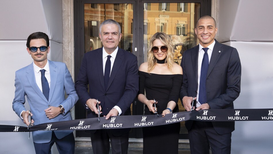 Hublot inaugura nella Città Eterna