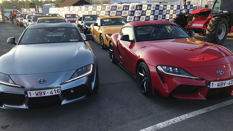 FOTO: Test, Toyota Supra a Le Mans