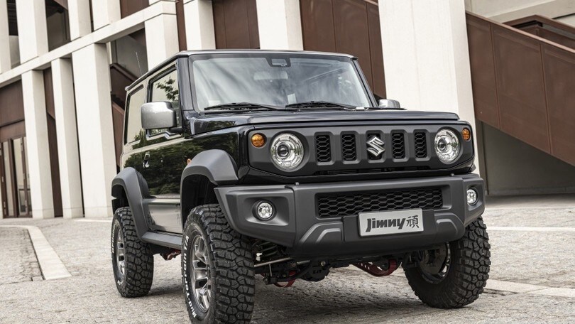Test off-road per la Suzuki Jimny Gan