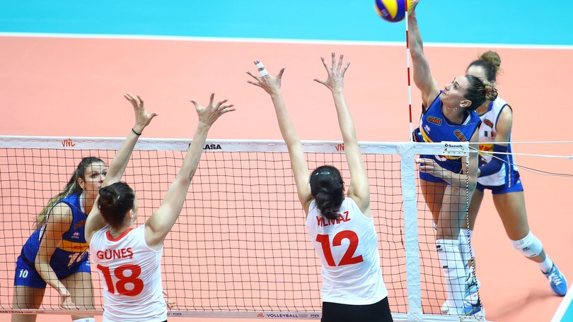 L'Italia doma la Turchia al tie break