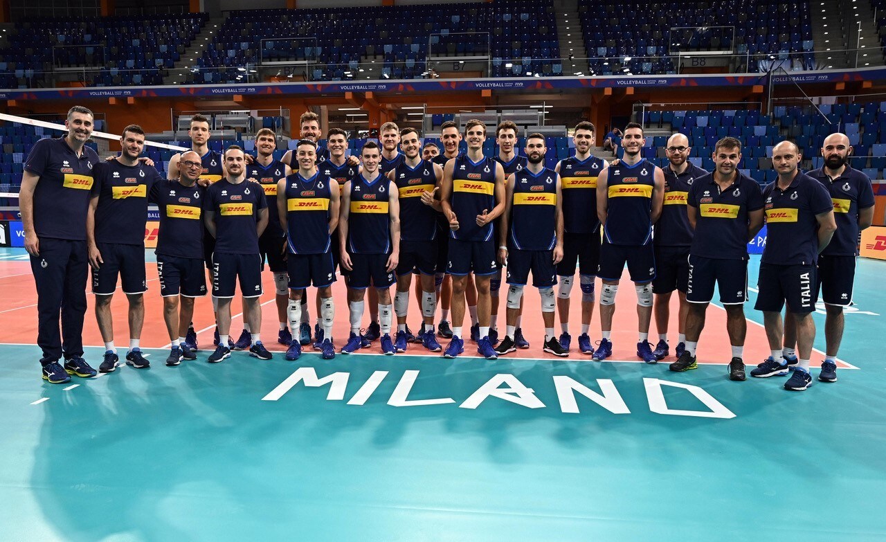 L'Italia si allena all'Allianz Cloud