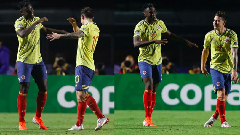 Assist di James Rodriguez e gol di Zapata: la Colombia stende il Qatar