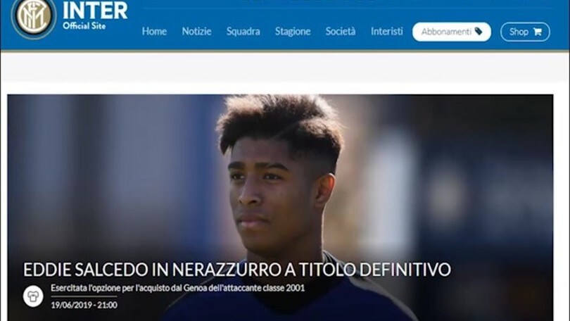Inter, ufficiali i riscatti di Politano e Salcedo