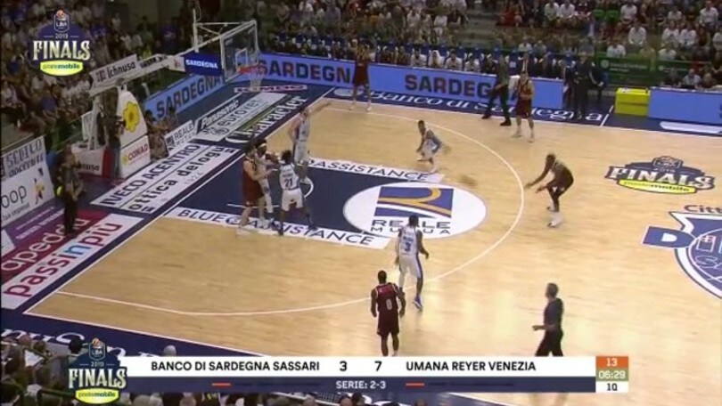 Banco di Sardegna Sassari - Umana Reyer Venezia 87-77