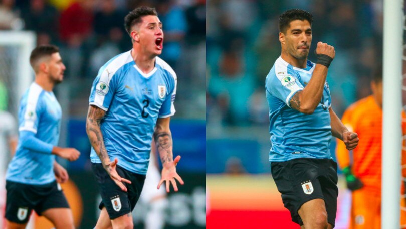 Uruguay, 2-2 con il Giappone: segnano Gimenez e Suarez