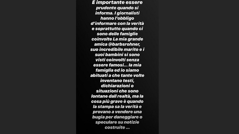 Wanda Nara attacca i giornalisti su un caso di Gossip