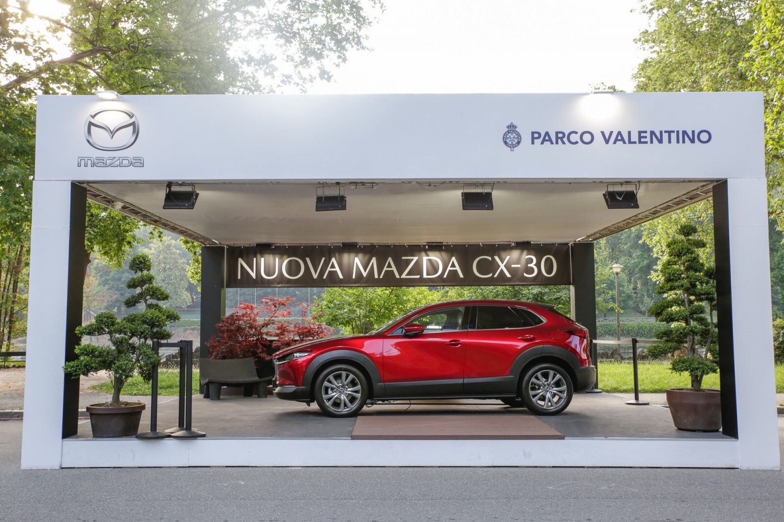 Mazda CX-30, anteprima nazionale al Parco Valentino 2019