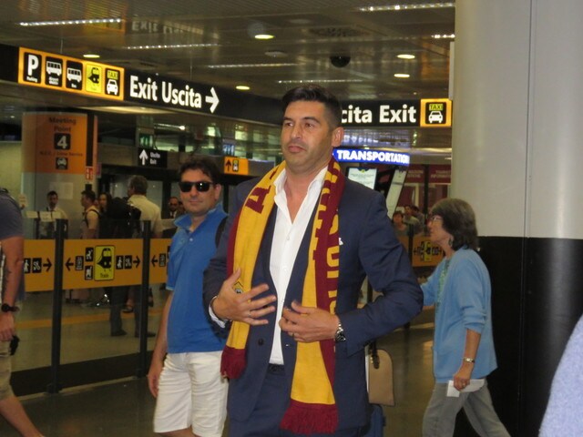 Roma, ecco Paulo Fonseca: "Felice ed emozionato"