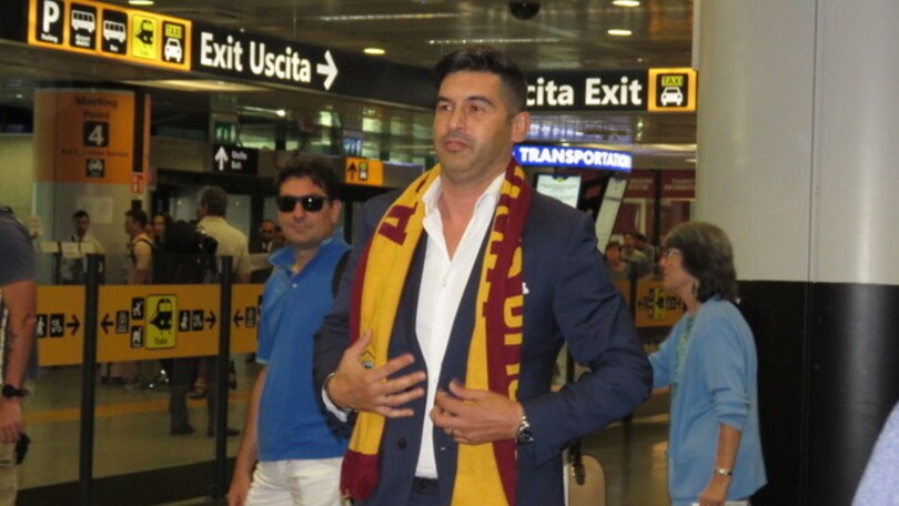 Roma, ecco Paulo Fonseca: "Felice ed emozionato"