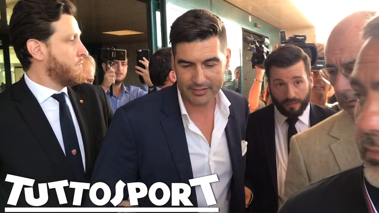 Paulo Fonseca è sbarcato a Roma