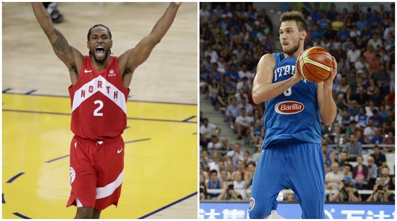 Nba, Gallinari su Leonard: "Per averlo a Los Angeles gli offrirei un piatto di pasta"