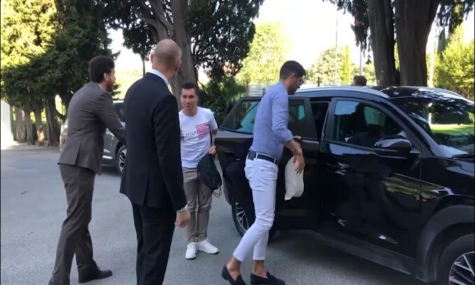 Roma, Fonseca arrivato a Villa Stuart