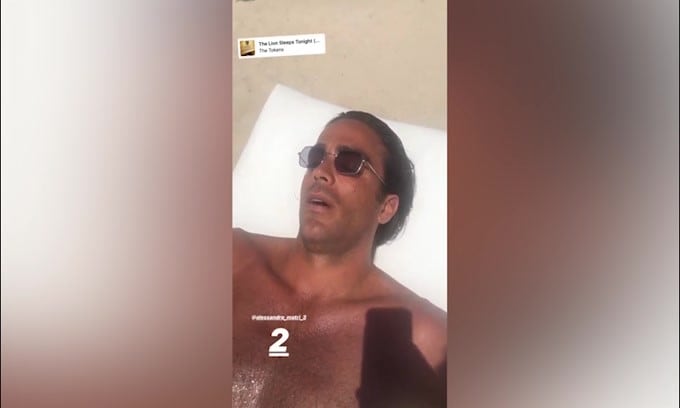 Matri dorme, Vieri riprende: "Il leone si è addormentato"
