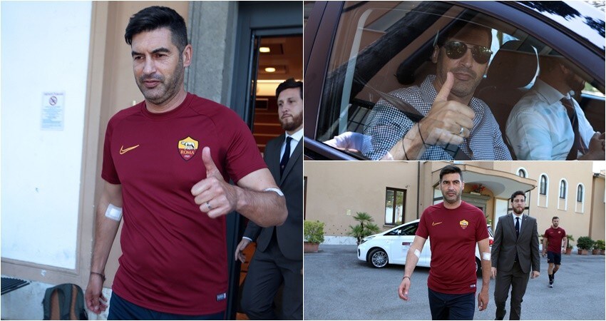 Fonseca a Villa Stuart: visite mediche per l'allenatore della Roma
