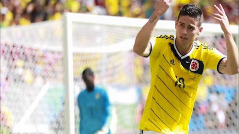 Anche l'Atletico Madrid vuole James Rodriguez