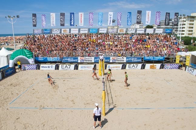 La seconda tappa del Campionato Italiano sulla spiaggia di Cesenatico