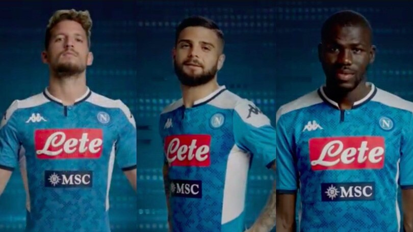 Napoli, ecco la nuova maglia